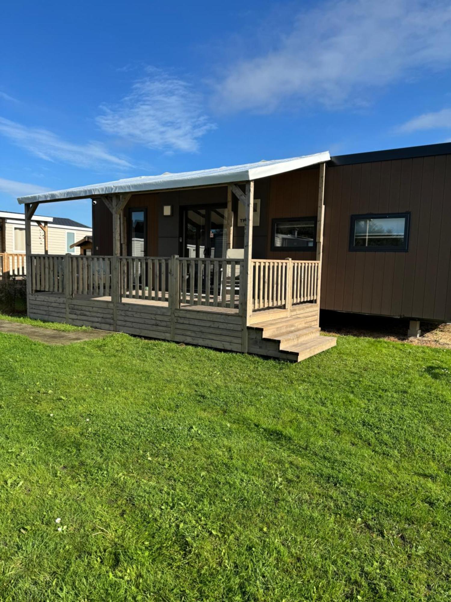 Chalet 3 Slaapkamers Oasis 19 Jabbeke  Bagian luar foto